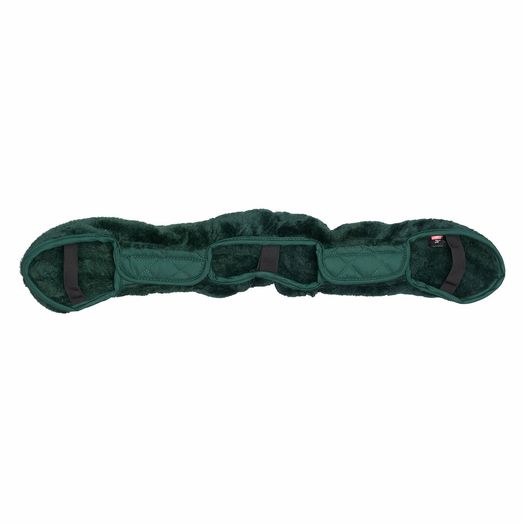 Imperial Riding Girth Cover Fur IRH Go Star Forest Green