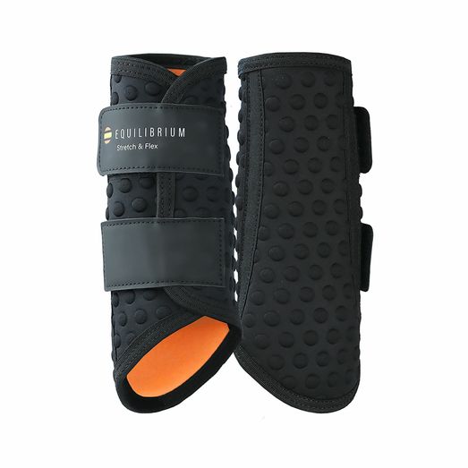 Equilibrium Stretch &amp; Flex Flatwork Wraps Black