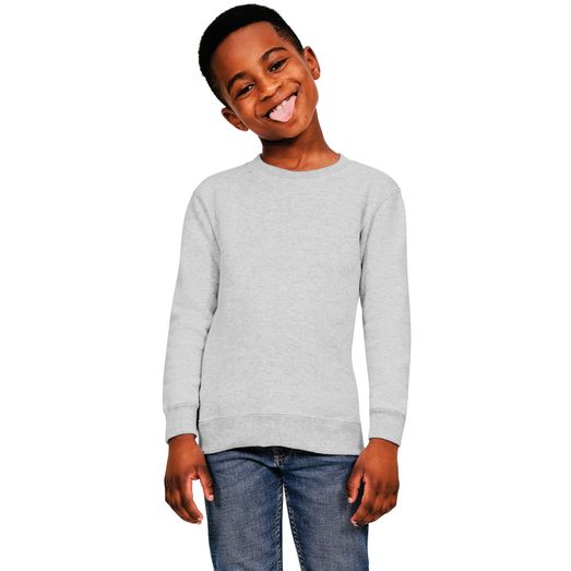 Casual Classics Ringspun Blended Kids Hood - Sport Grey