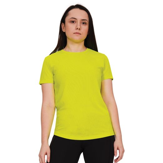 Casual Classics Original Tech T-Shirt Shirt Ladies - Yellow