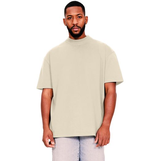 Casual Classics Ringspun 220 Oversize Extended Neck Tall T-Shirt - Ecru