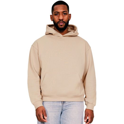 Casual Classics Ringspun Blended 280 Boxy Oversize Hood - Sand