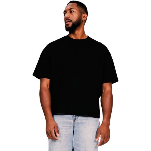 Casual Classics Ringspun Core 150 Boxy Oversize T-Shirt - Black