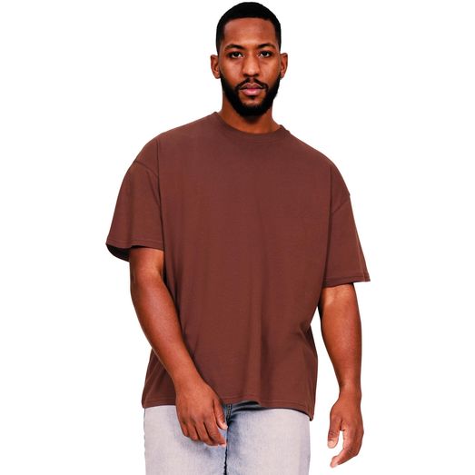 Casual Classics Ringspun Core 150 Oversize T-Shirt - Chocolate