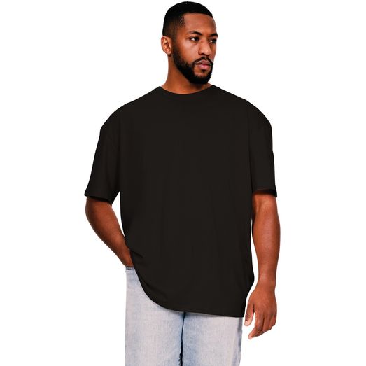 Casual Classics Ringspun Core 150 Oversize Tall T-Shirt - Black