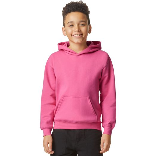 Gildan Softstyle Midweight Pullover Hood - Pink Lemonade