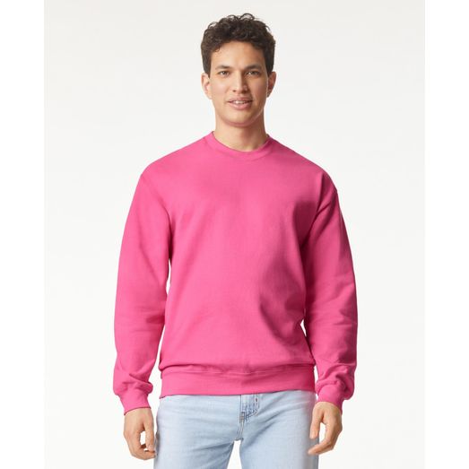 Gildan Softstyle Midweight Sweatshirt - Pink Lemonade