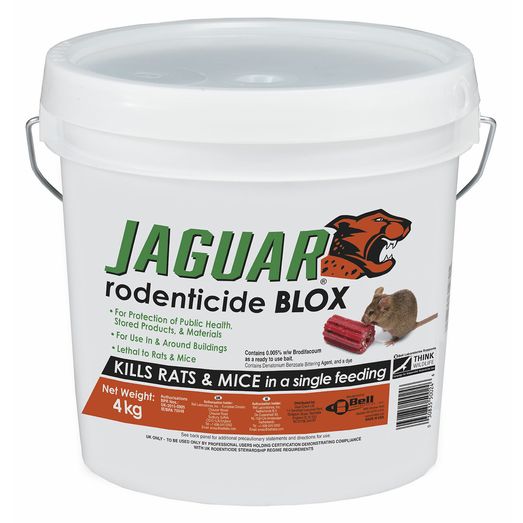 Tomcat Jaguar Blox Rodenticide Bait
