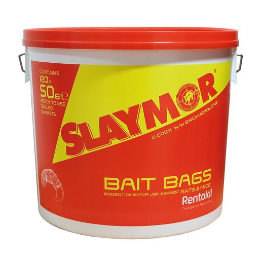 Rentokil Slaymor Bait Bags Rodenticide
