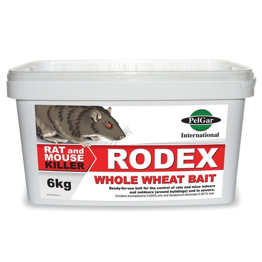Pelgar Rodex Whole Wheat Rodenticide Bait