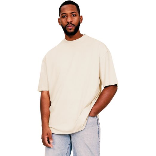 Casual Classics Ringspun Core 150 Oversize Extended Neck Tall T-Shirt - Ecru