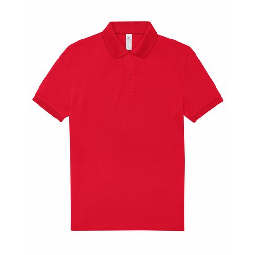 B&amp;C My Polo 180 Pique Polo Shirt Red