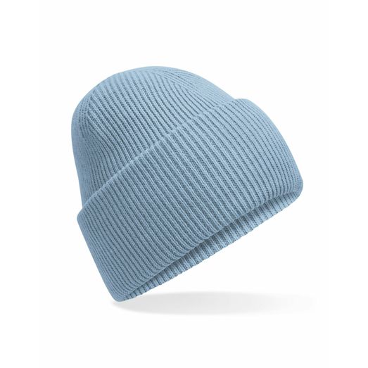 Beechfield Classic Deep Cuffed Beanie Dusty Blue