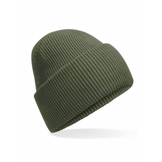 Beechfield Classic Deep Cuffed Beanie Olive Green