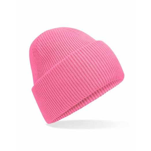 Beechfield Classic Deep Cuffed Beanie True Pink
