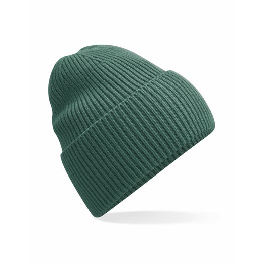 Beechfield Oversized Cuffed Beanie Marine Green