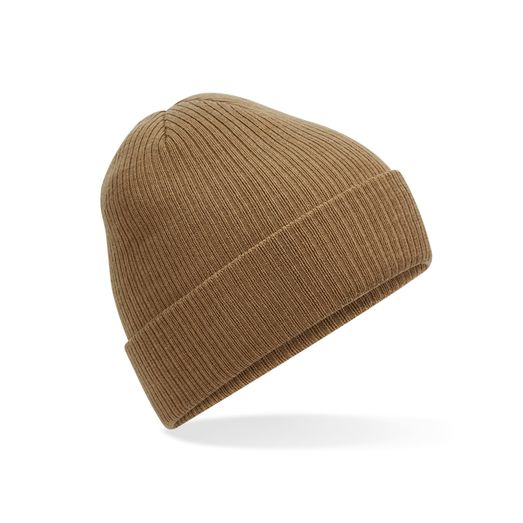Beechfield Polylana Ribbed Beanie Biscuit