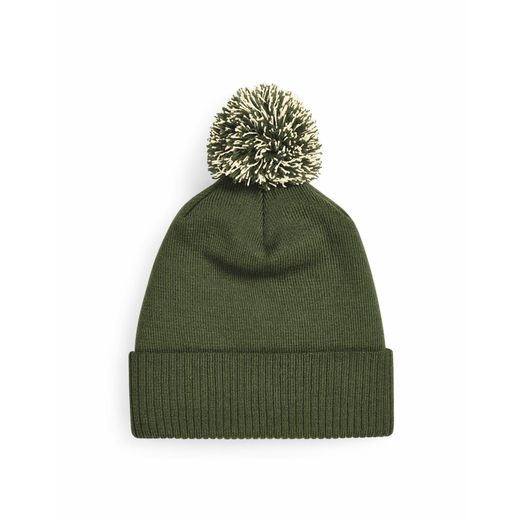 Beechfield Snowstar® Beanie Olive Green/Oatmeal