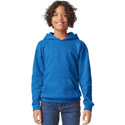 Gildan Softsyle Midweight Pullover Hood Kids - Royal Blue