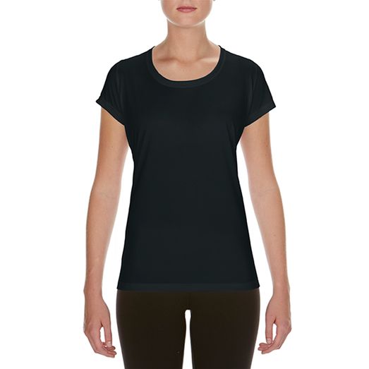 Gildan Ladies Performance Core T-Shirt - Black