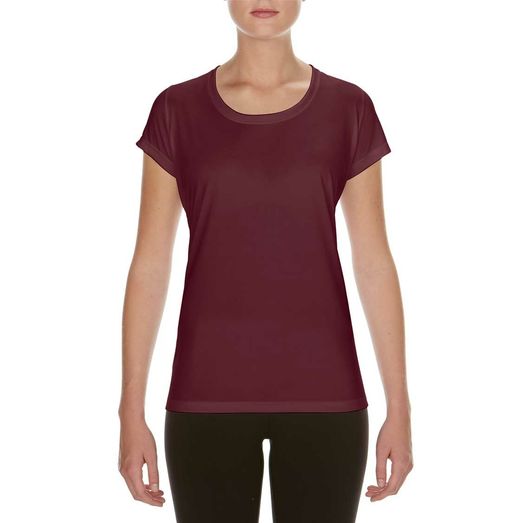 Gildan Ladies Performance Core T-Shirt - Sport Dark Maroon