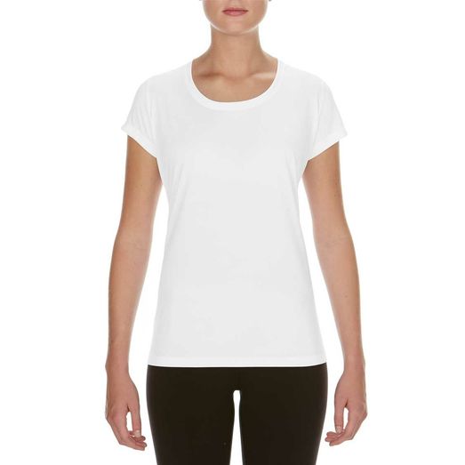 Gildan Ladies Performance Core T-Shirt - White