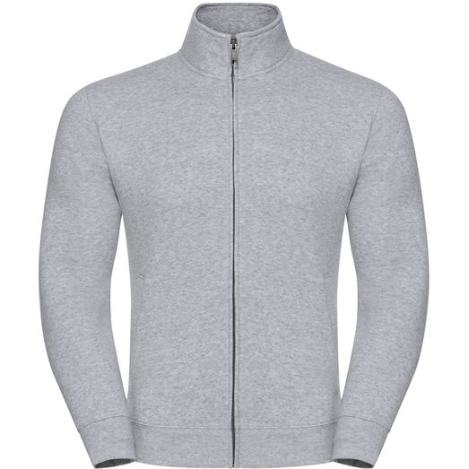 Russell Authentic Sweat Jacket - Light Oxford