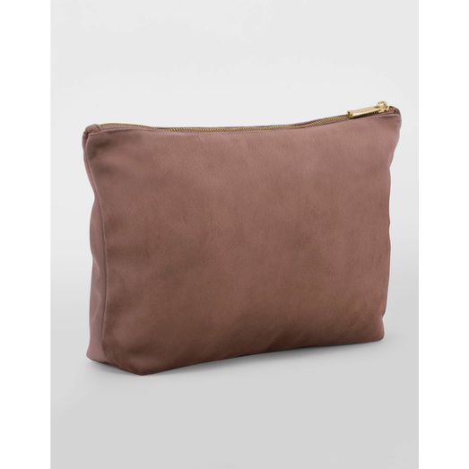Bagbase Velvet Accessory Bag Rose Quartz
