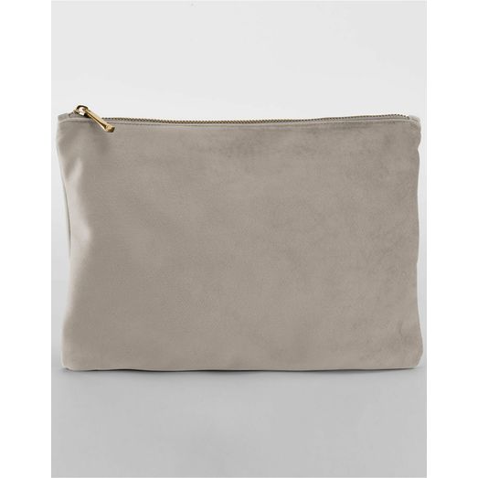 Bagbase Velvet Accessory Pouch Moonstone
