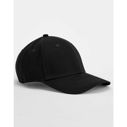 Beechfield EarthAware® Class Organic Cotton 6 Panel Cap Black