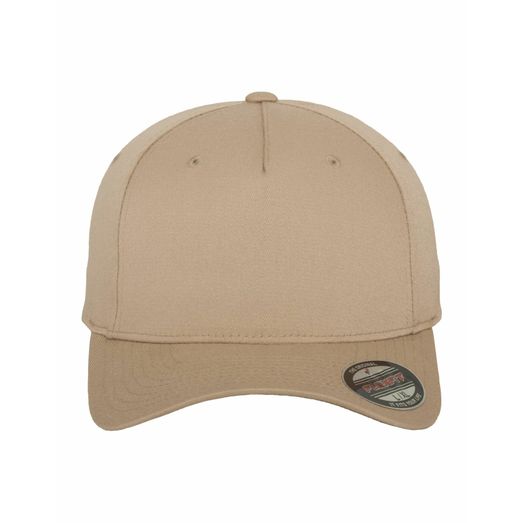 Flexfit 5 Panel Cap Khaki