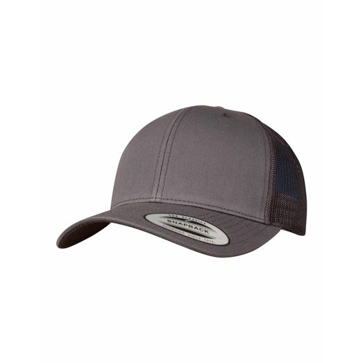 Flexfit Retro Trucker Cap Dark Grey