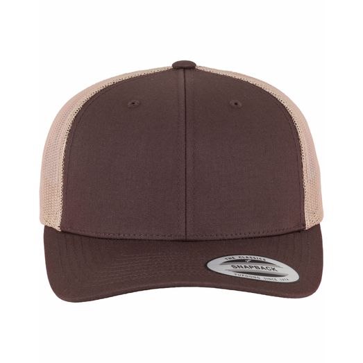 Flexfit Retro Trucker Two Tone Cap Brown/Khaki