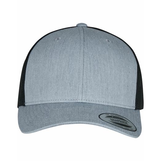 Flexfit Retro Trucker Two Tone Cap Heather/Black