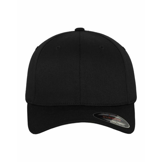 Flexfit Wooly Combed Cap Black