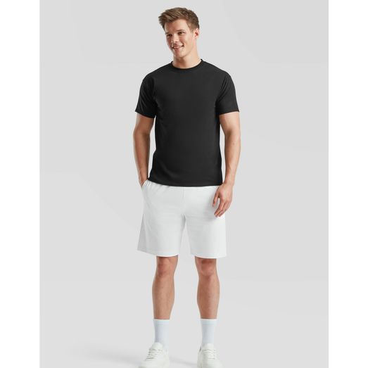Fruit Of The Loom Iconic Jersey Shorts White