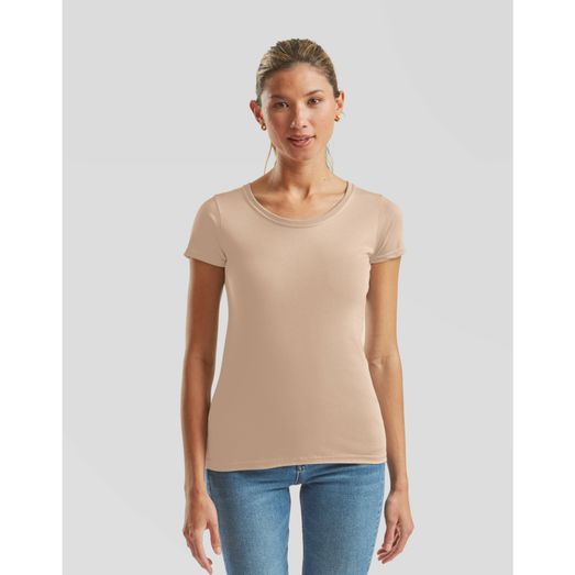 Fruit Of The Loom Ladies' Iconic 195 Ring Spun Premium T Desert Sand