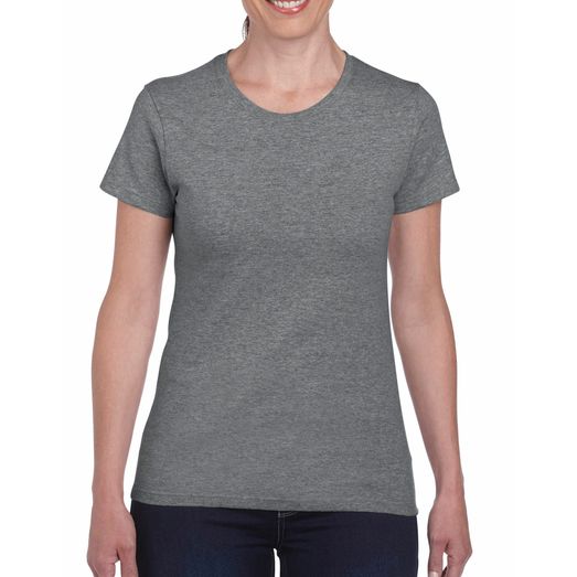 Gildan Heavy Cotton™ Ladies' T-Shirt Graphite Heather