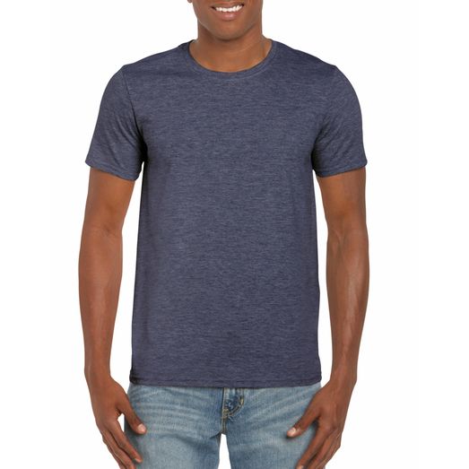 Gildan Softstyle Adult T-Shirt Heather Navy