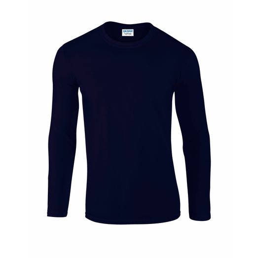 Gildan Softstyle® Adult Long Sleeve T-Shirt Navy Blue