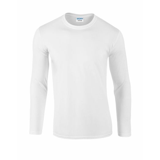 Gildan Softstyle® Adult Long Sleeve T-Shirt White