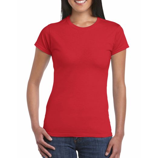 Gildan Softstyle® Ladies' T-Shirt Red