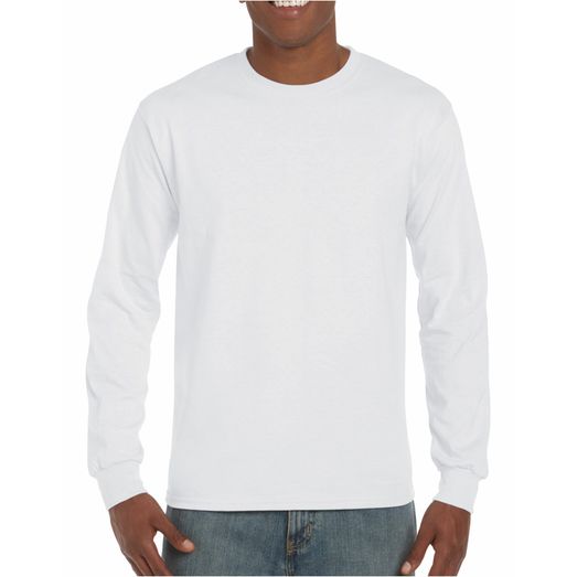 Gildan Ultra Cotton™ Adult Long Sleeve T-Shirt White
