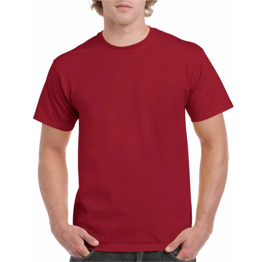 Gildan Ultra Cotton™ Adult T-Shirt Heather Cardinal