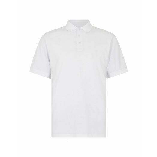 Kustom Kit Regular Fit Superwash® 60° Jersey Polo White