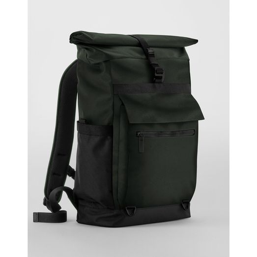 Quadra Axis Roll Top Backpack Forest Night