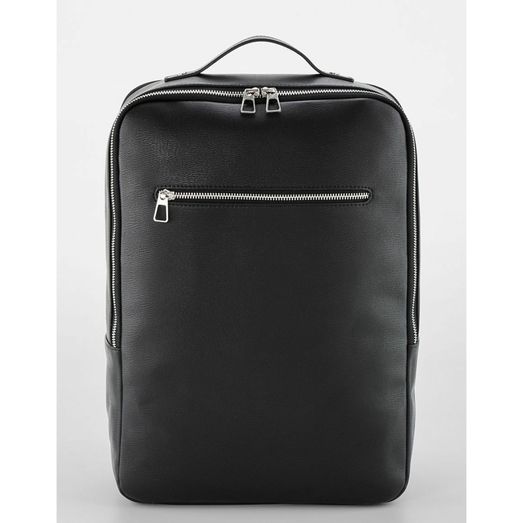Quadra Tailored Luxe PU Backpack Black