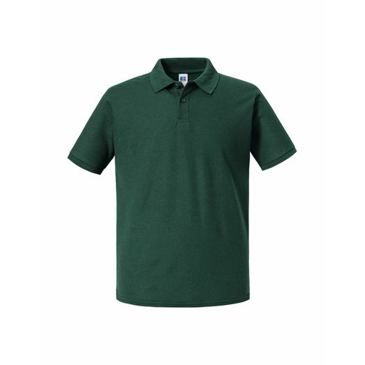 Russell Authentic Eco Polo _x000D_ Bottle Green