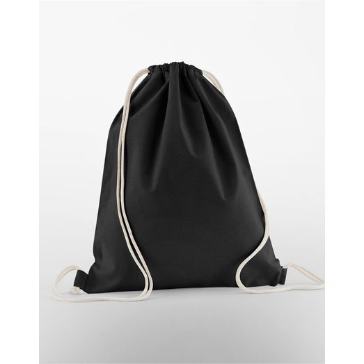 Westford Mill Organic Cotton InCo Gymsac Black