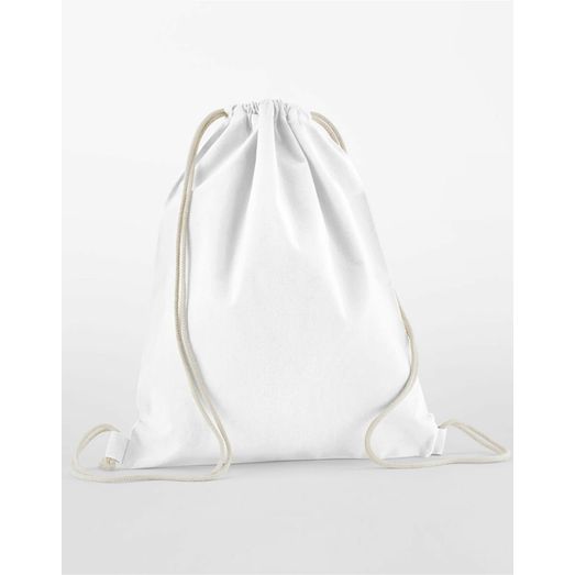 Westford Mill Organic Cotton InCo Gymsac White